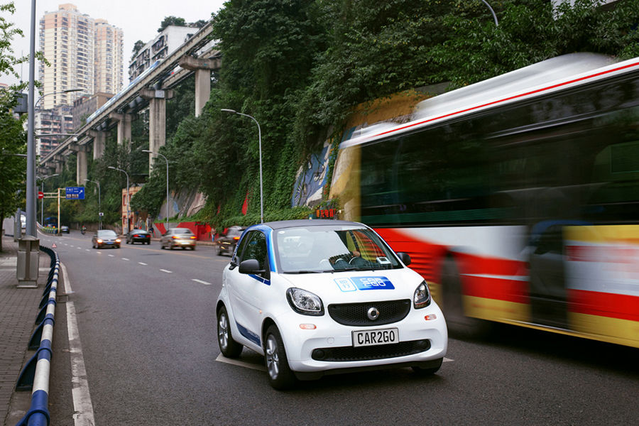 car2go hat 78.000 Kunden in China