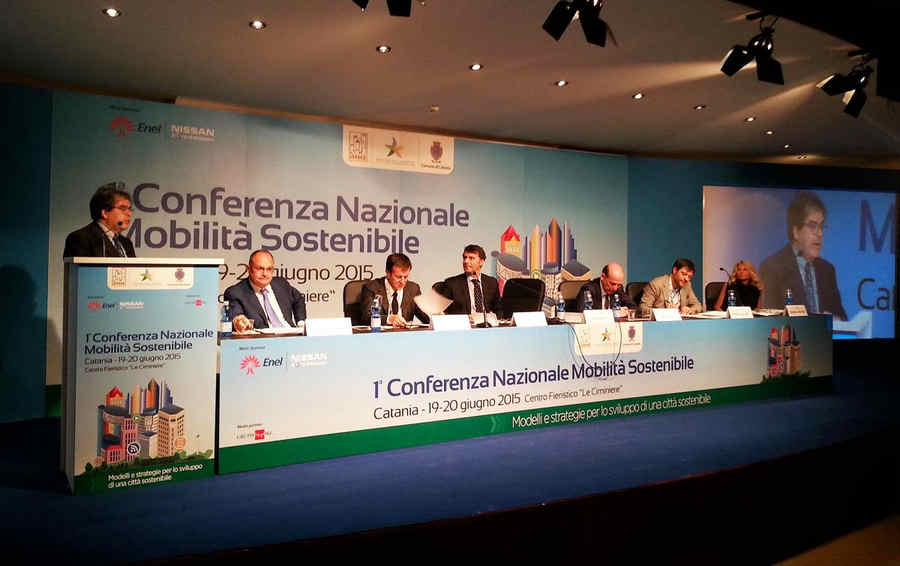 Catania Convegno Mobilità 2015 Del Rio, Galletti, Bianco