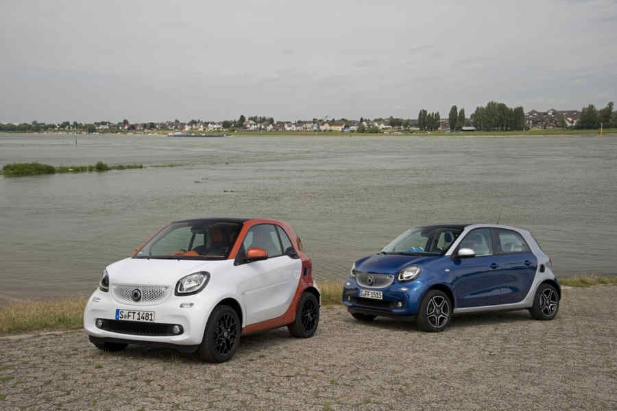 smart fortwo / forfour DCT Turbo, Cologne 2015