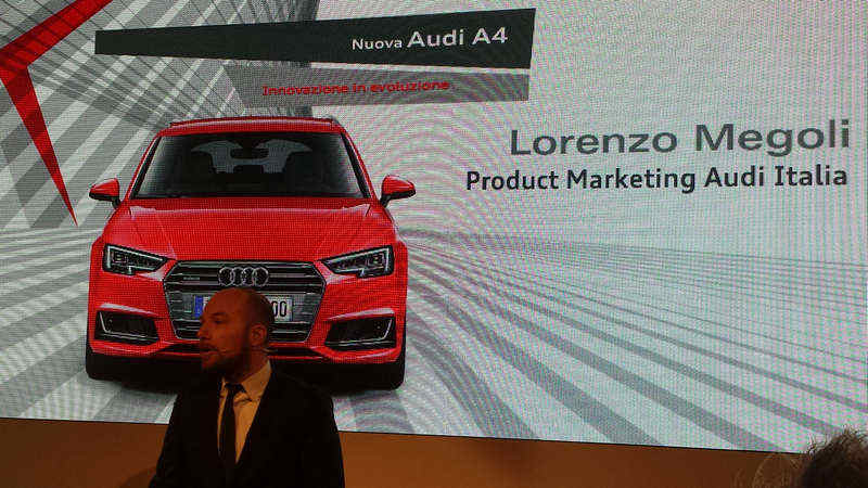 Lorenzo Megoli Audi Italia Product MARKETING
