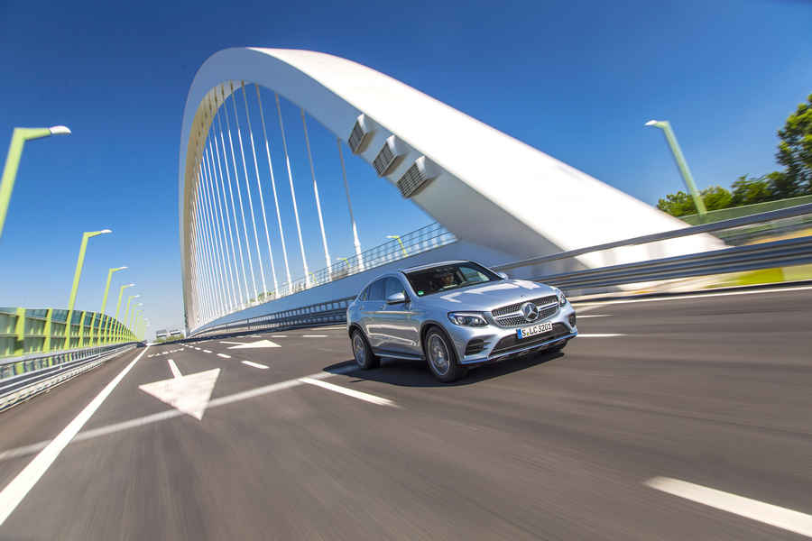 Mercedes-Benz GLC Coupé (C253), Press Test Drive Turin 2016