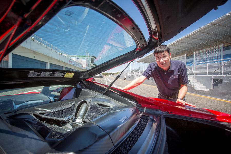 Engine chief Yasuhide Sakamoto gives an insight into NSX development