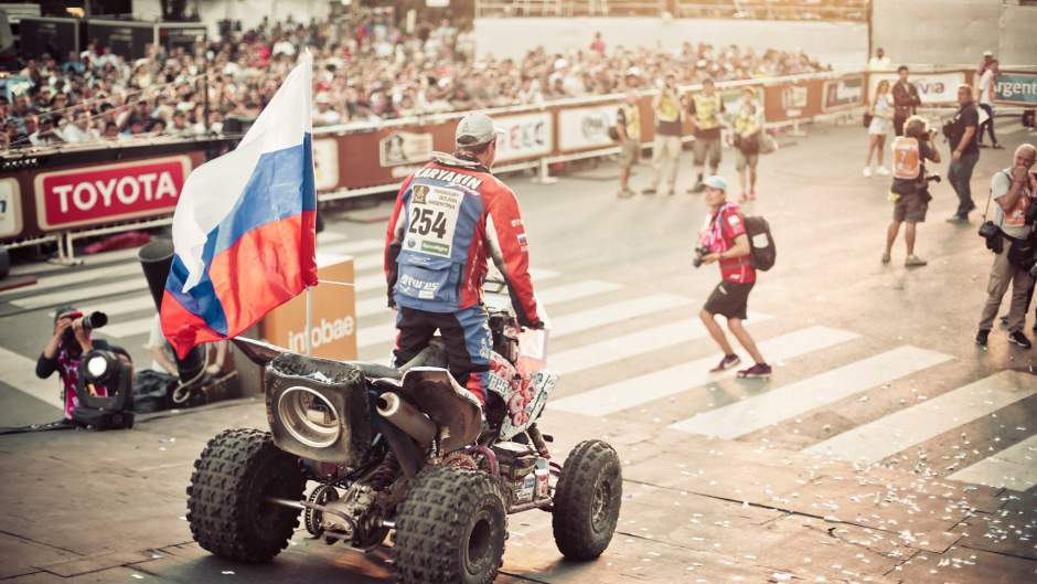 Quad vincitore Dakar 2017 KARYAKIN SERGEY (RUS)