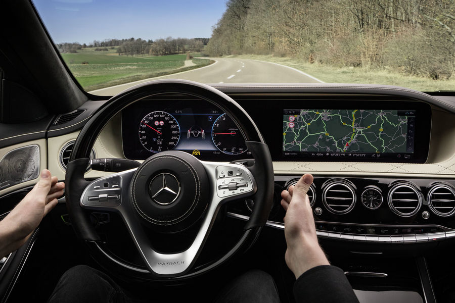 Mercedes-Benz Intelligent Drive in der neuen S-Klasse