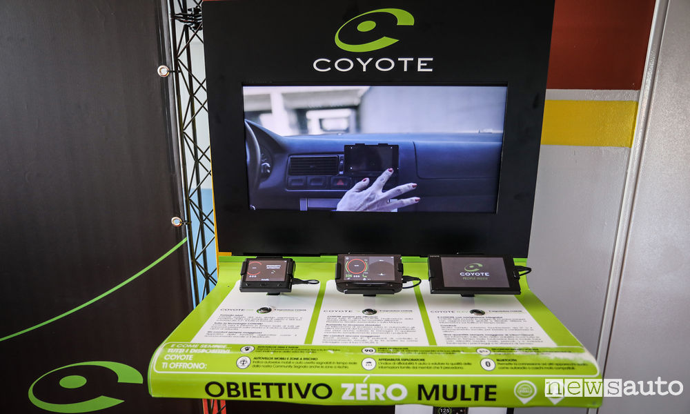 Navigatore Coyote antiautovelox