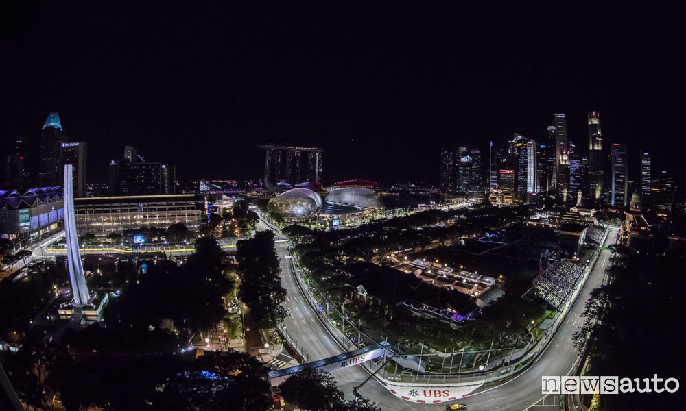 circuito di Marina Bay Singapore F1