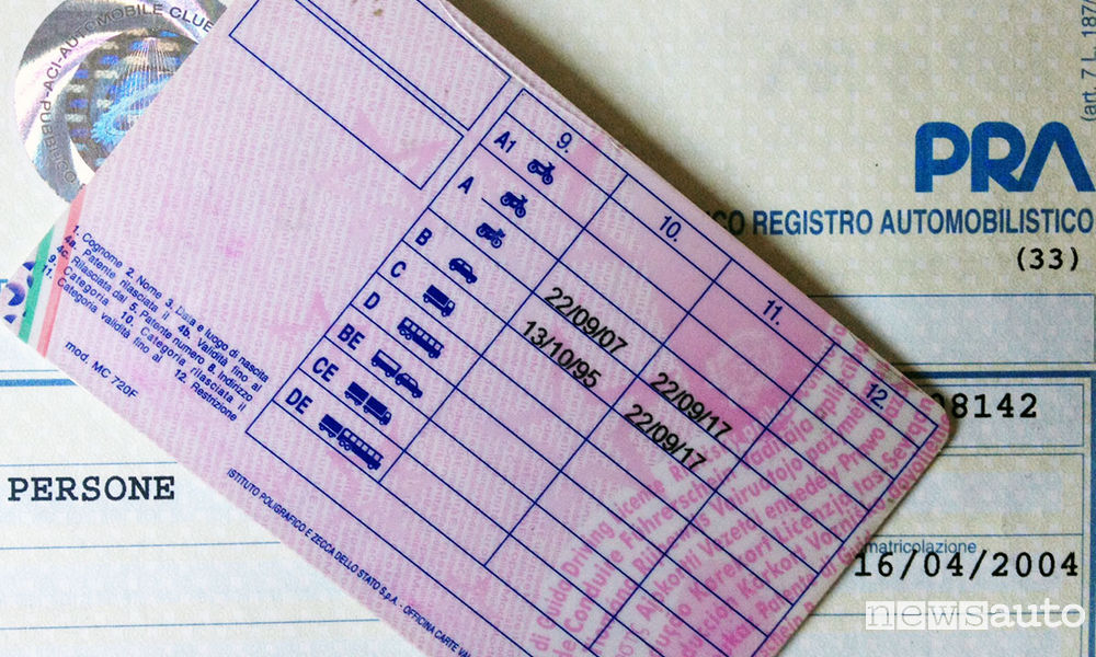 Patente di guida scadenza