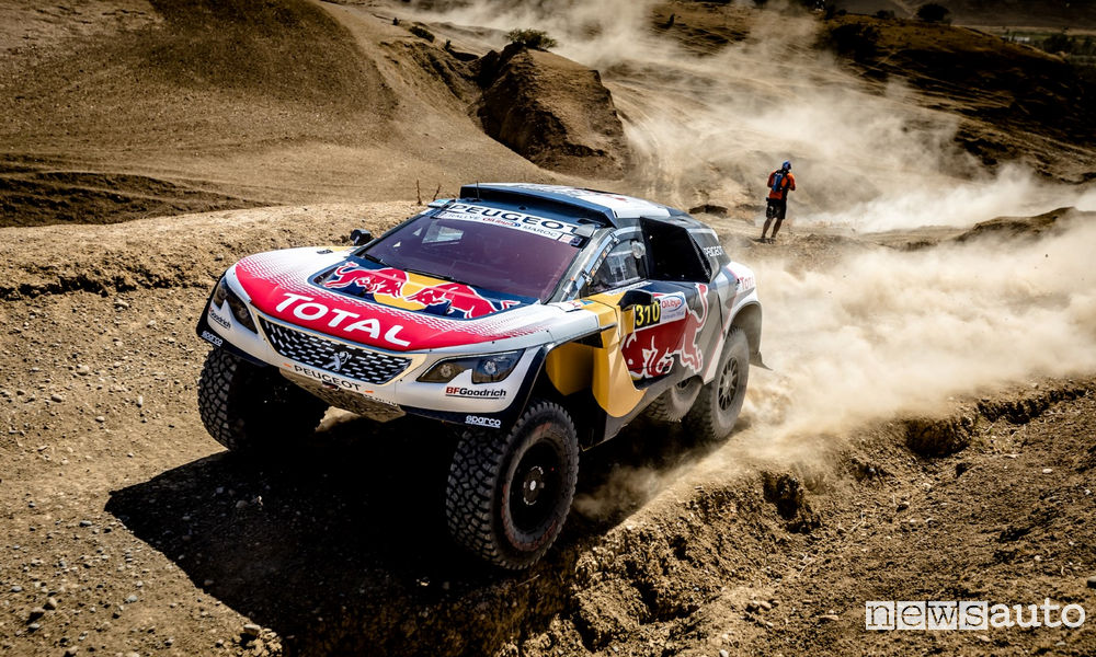 Rally del Marocco 2017 Peugeot 300DKR