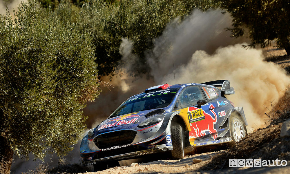 Rally di Spagna WRC 2017 Ford M-Sport Ogier