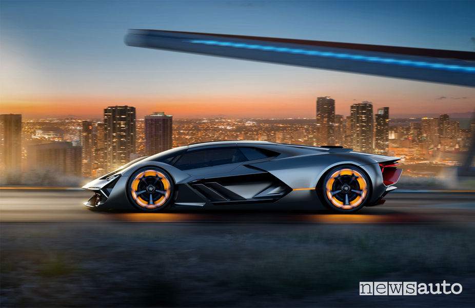La Lamborghini del futuro Terzo Millennio