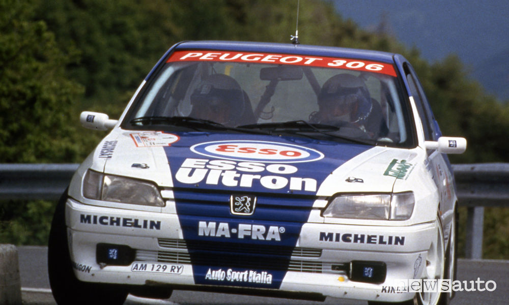 Peugeot 306 da corsa, la storia nei rally