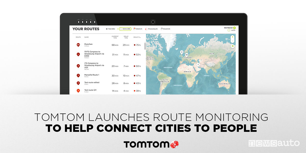TomTom Route Monitoring
