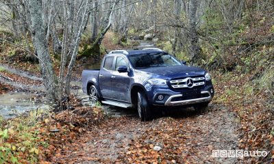 Mercedes-Benz Classe X prova Amatrice