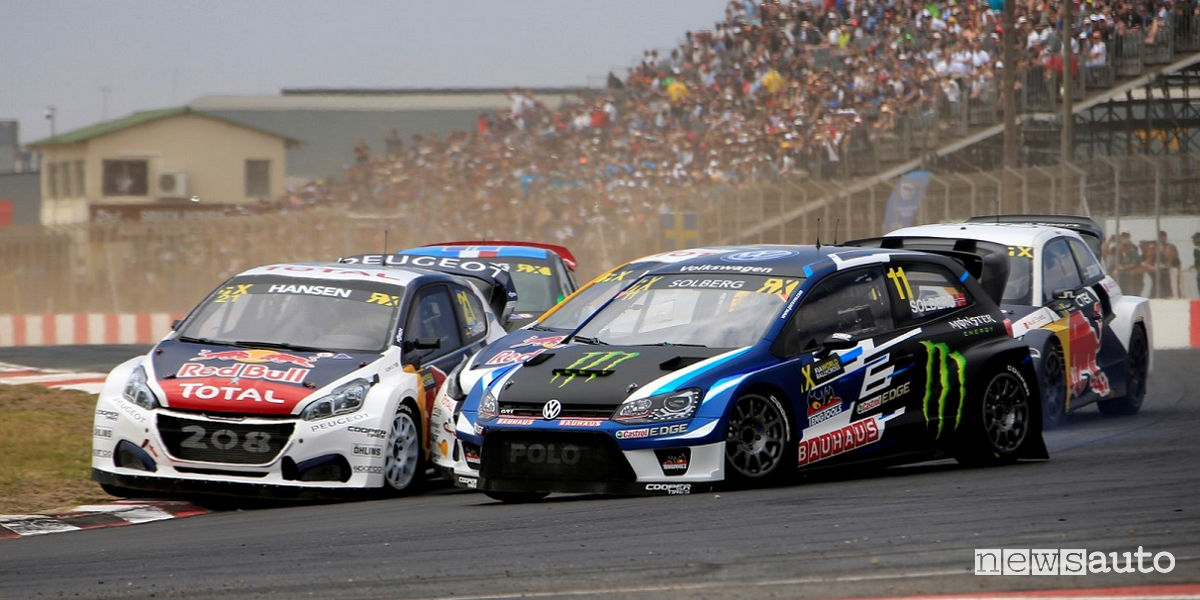 WRX Rallycross Sudafrica 2017 Peugeot