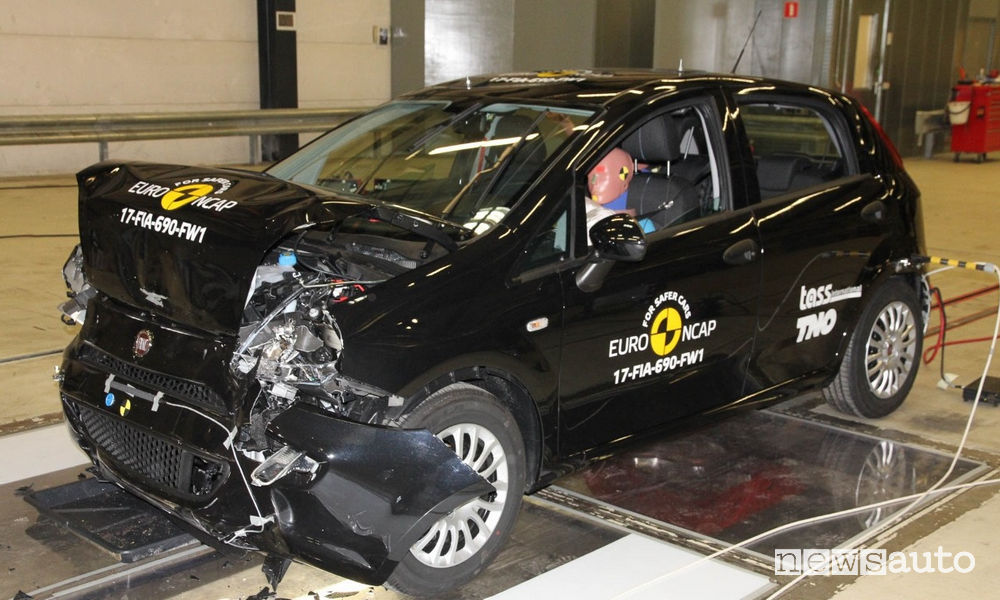 Crash test Fiat Punto Euro NCAP
