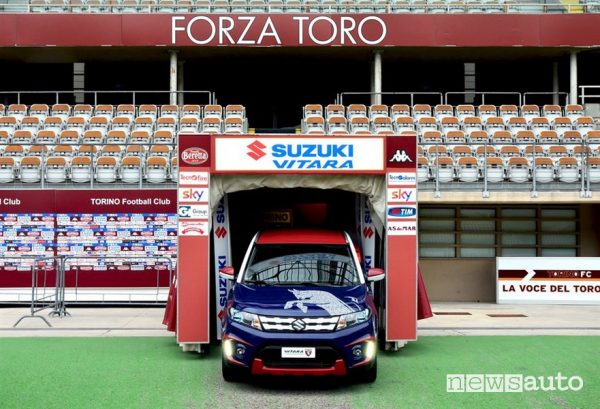 Sponsor auto calcio Suzuki Torino