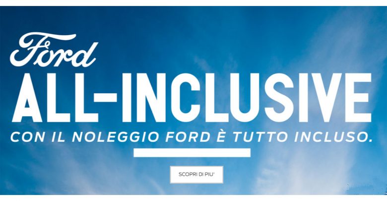 Ford-All-inclusive Noleggio a Lungo Termine