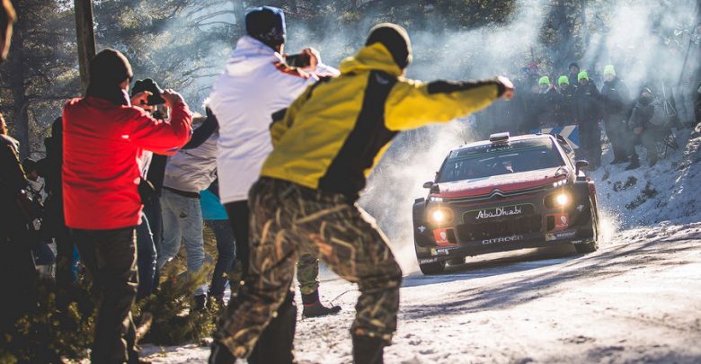 Rally di Montecarlo 2018 Citroen C3 WRC