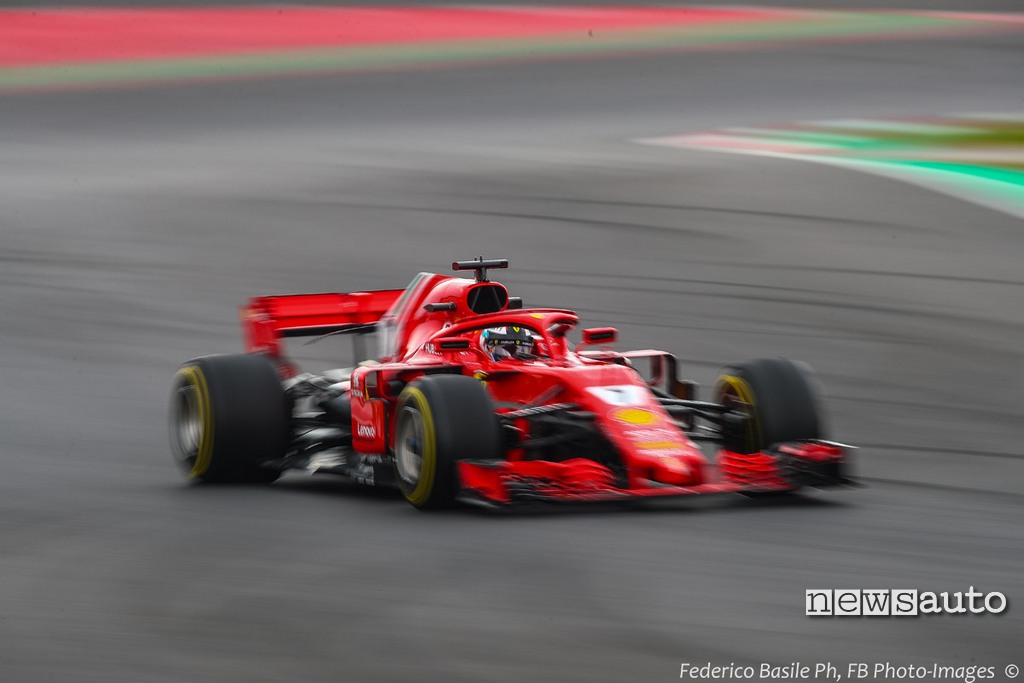 Kimi Raikkonen su Ferrari SF-71H