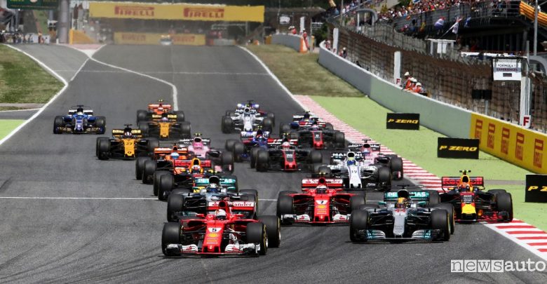 Orari Tv F1 2018 partenza Formula 1