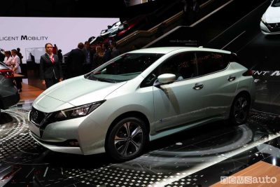 Nuova Nissan Leaf Ginevra 2018