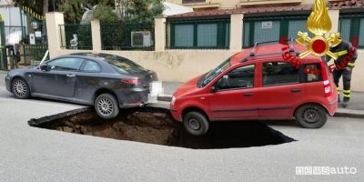 Voragini in città, come si formano, le cause