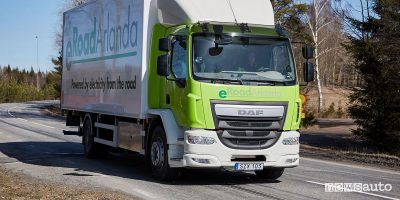 Strada intelligente eRoad Arlanda Svezia