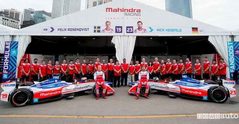 Formula E ePrix di Roma Mahindra Racing