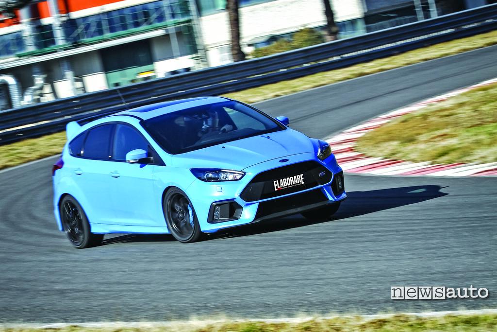 Ford Focus RS 350 CV la prova in pista