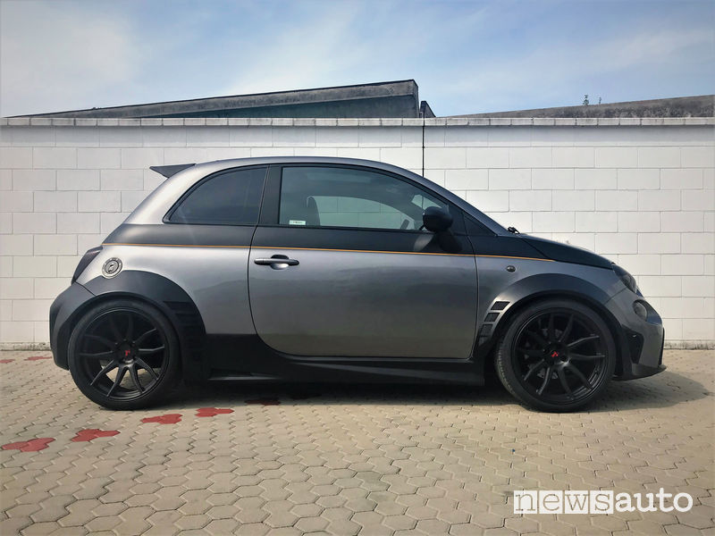 Abarth 500 elaborata Baronio Romeo Ferraris