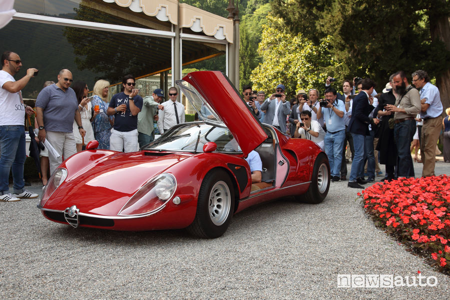 Alfa Romeo 33 Stradale Villa d'Este 2018