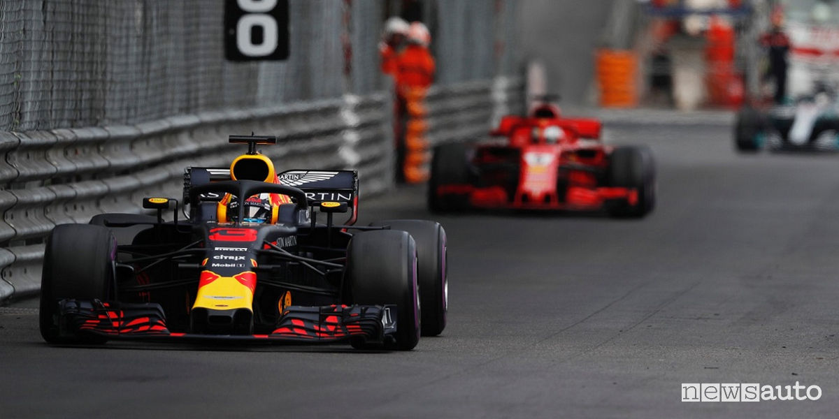 F1 2018 classifiche gara Montecarlo Red Bull Ricciardo