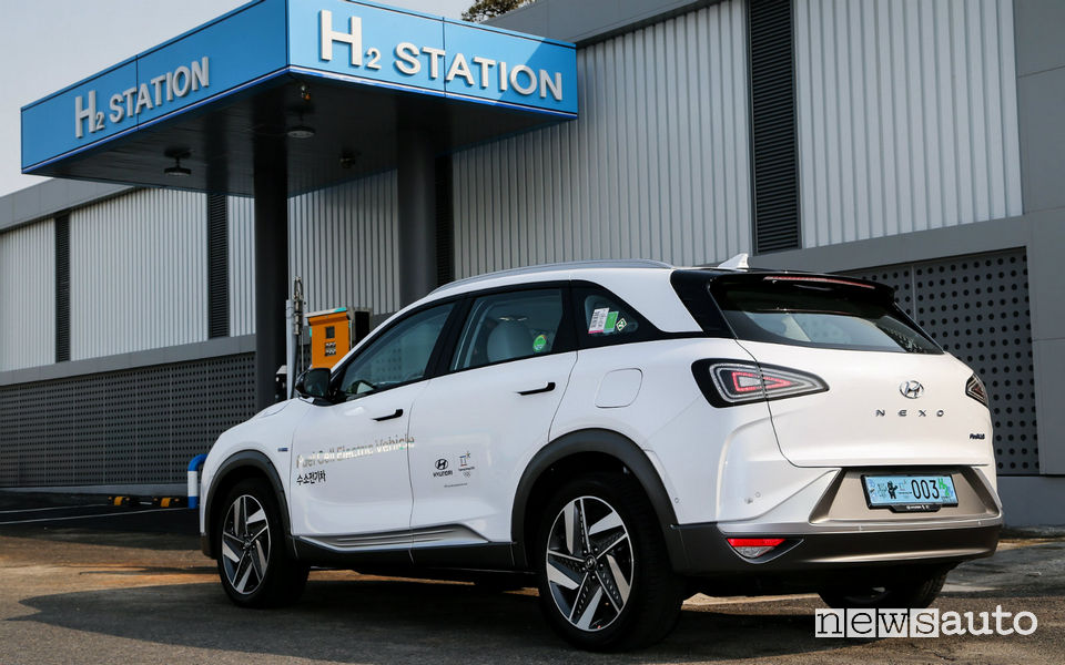 Hyundai NEXO hydrogen car