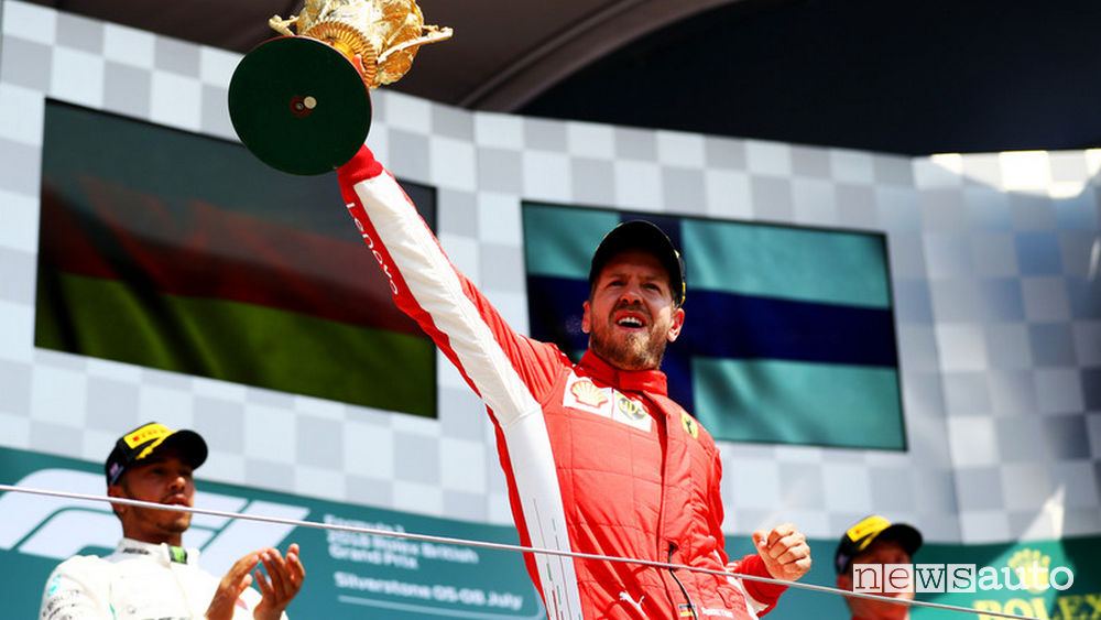 Sebastian Vettel Ferrari vittorie