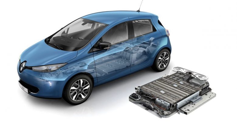 Batteria auto elettrica renault zoe 40 300 km