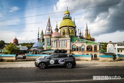 Viaggio Peugeot 3008 sulla Via della Seta, arrivo a Kazan