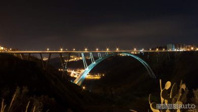 ponte di catanzaro illuminazione