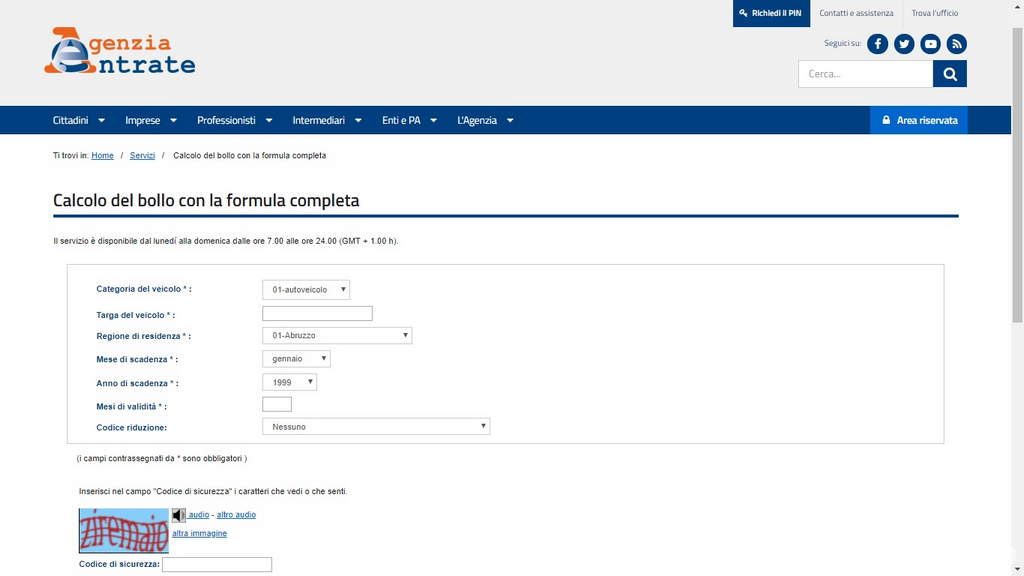 Pagare il bollo auto online tramite agenzia delle entrate