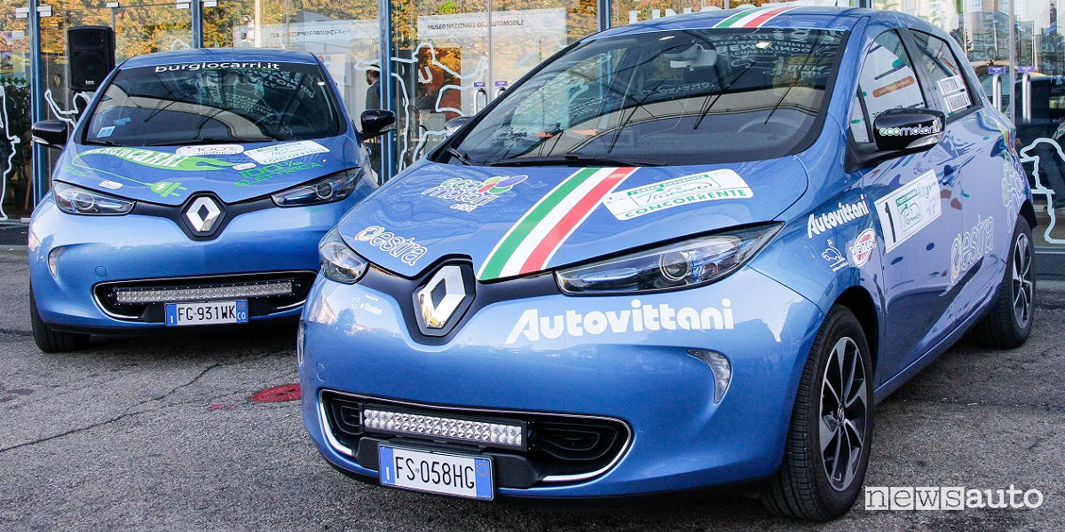 Gara per auto elettriche Renault Zoe