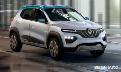 Auto elettrica economica Renault K-ZE Concept