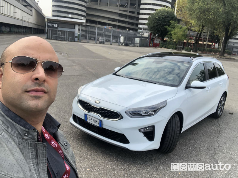 Kia_ceed 2019 Sportwagon, primo contatto con Marco Savo