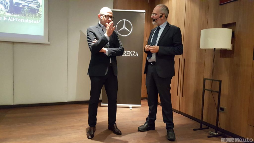 Paolo Lanzoni ed Eugenio Blasetti Mercedes Benz Italia