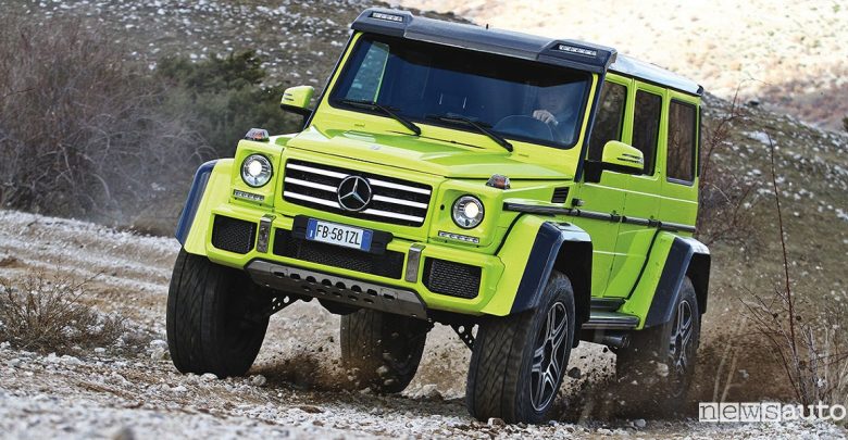 Mercedes G500 4X4²