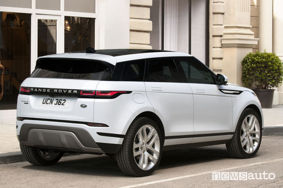 Range Rover_Evoque 2019, vista posteriore