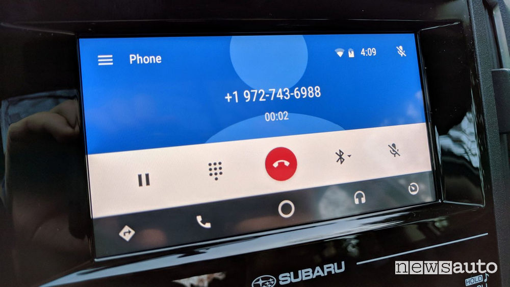chiamate android auto