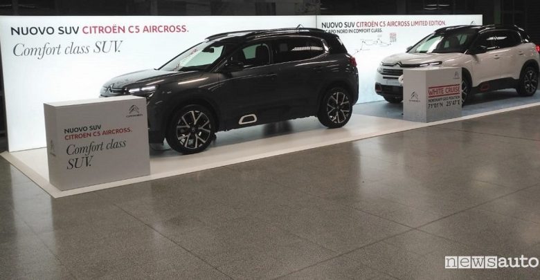 Auto in aeroporto Citroen C5 Aircross Milano Linate