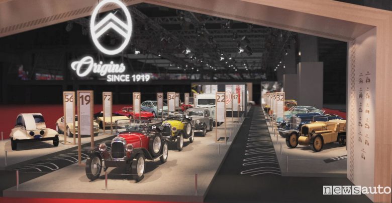 Centenario Citroen, esposizione al Retromobile 2019