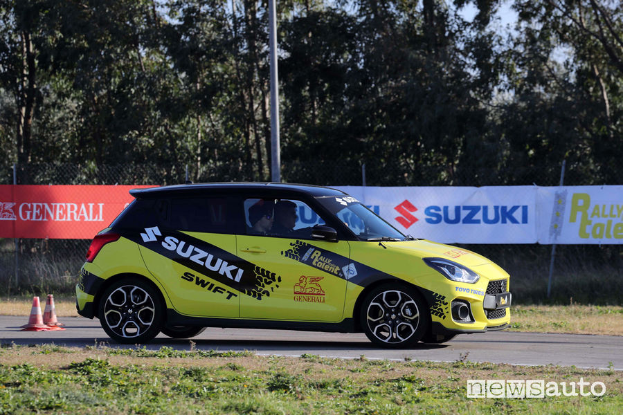 Suzuki Swift Sport auto ufficiale Rally Italia Talent 2019