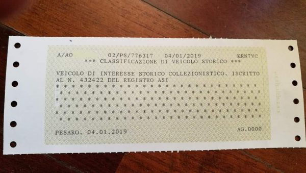 Dove Attaccare Tagliando Passaggio Di Proprietà