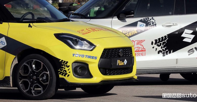 Suzuki Swift Sport Rally Italia Talent 2019 per aspiranti piloti